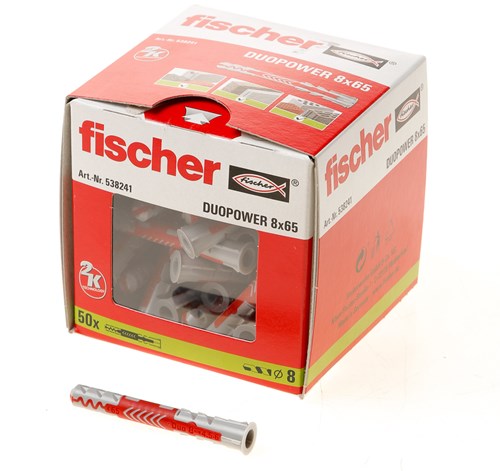 Fischer duopower 8x65 50 stk -538251