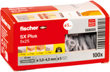 Fischer ekspansionsstik sx plus 5x25 - 568005