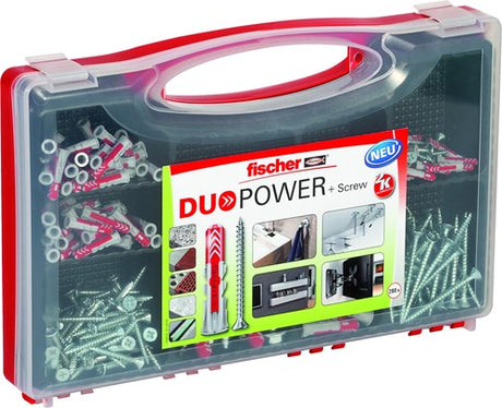 Fischer red-box duopower stik med skrue - 536091 - 1 stk. - 536091