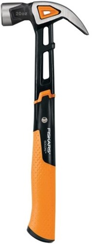 Fiskars isocore-serie - snedkerhammer - 570 g - 34,2 cm - skridsikker