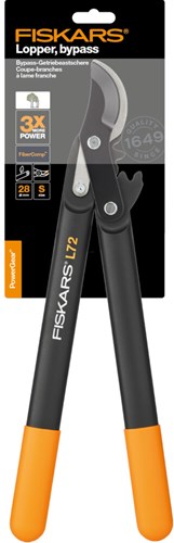 Fiskars powergear ii beskæringssaks bypass l46cm l72 - 1001555 - 1001555