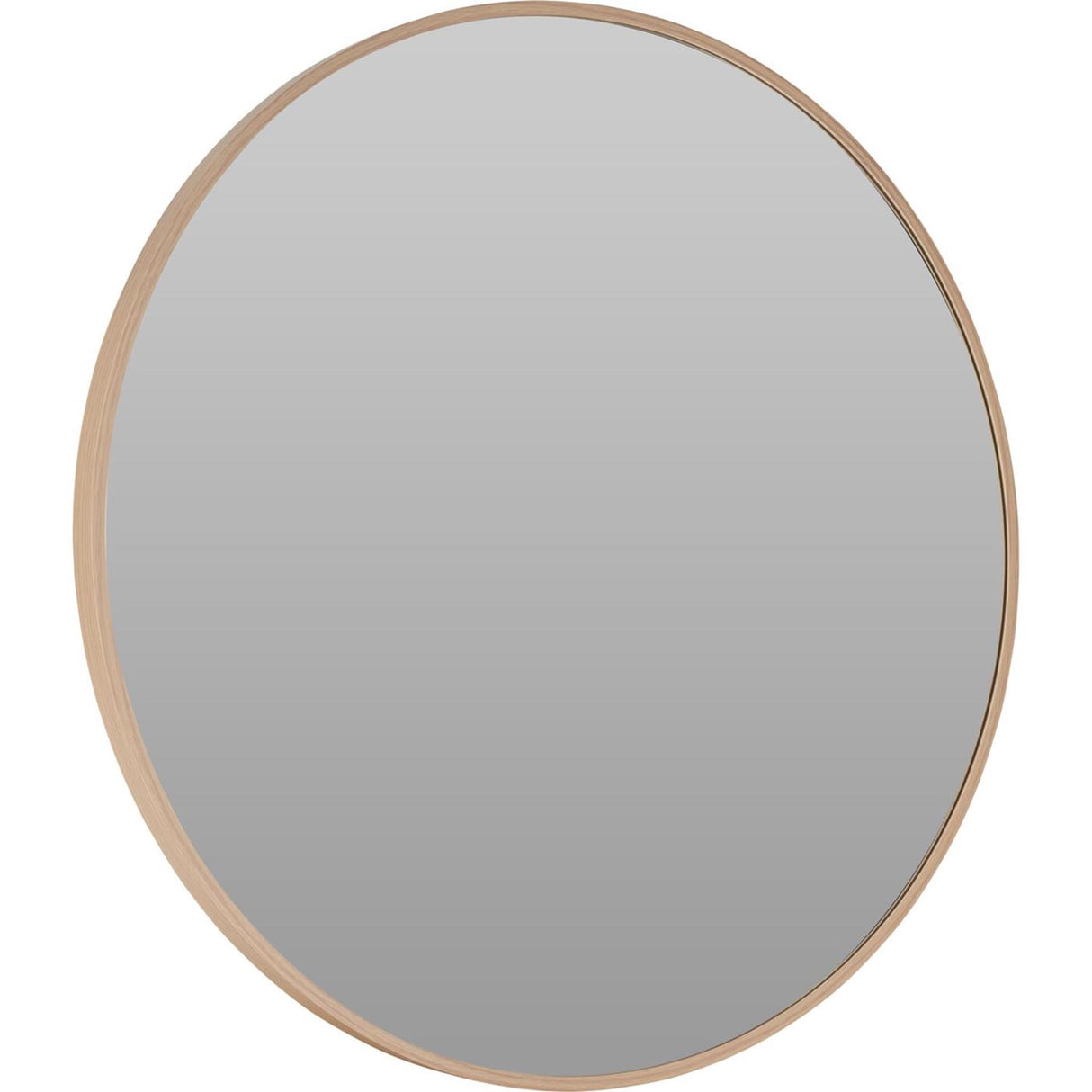 Home styling spiegel hout ã¸60cm