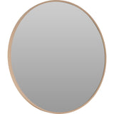 Home styling spiegel hout ã¸60cm