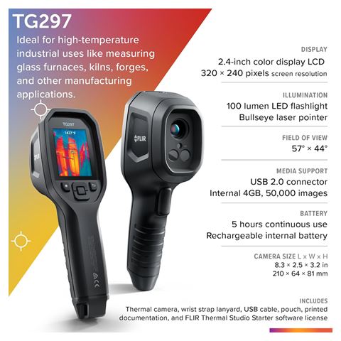 Flir TG297 termisk kamera