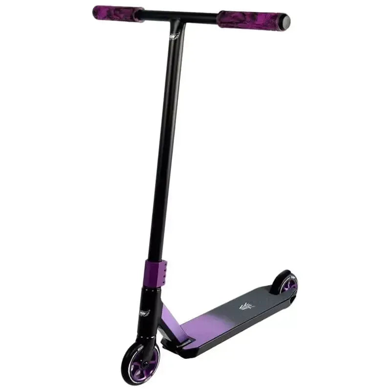 Flyby air v2 pro scooter sort-lilla