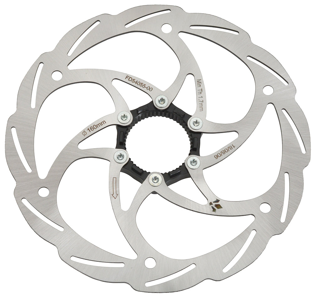 Formel monolitisk centerlock-skiverotor | 203 mm
