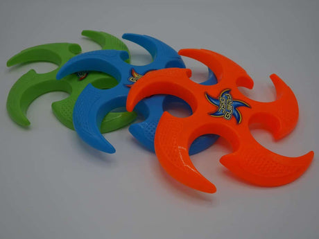 Van der Doelen flyvende skive frisbee blå, orange eller grøn