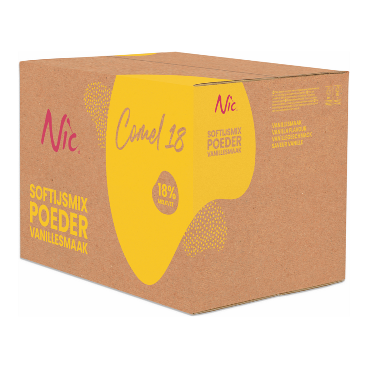 Nic frusco isblanding pulver kamel 18% (14x 1 kg)