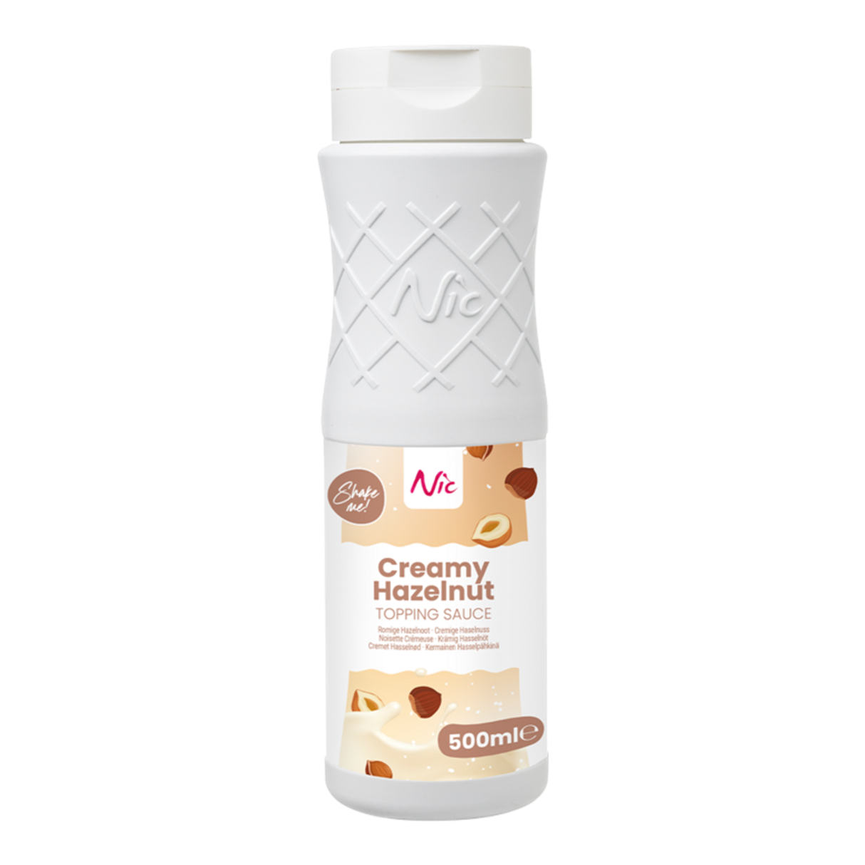 Nic frusco topping cremet hasselnød (500 ml)