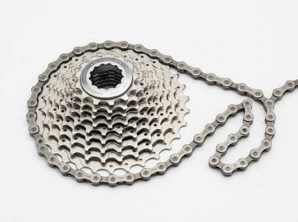 Fietsketting en cassette