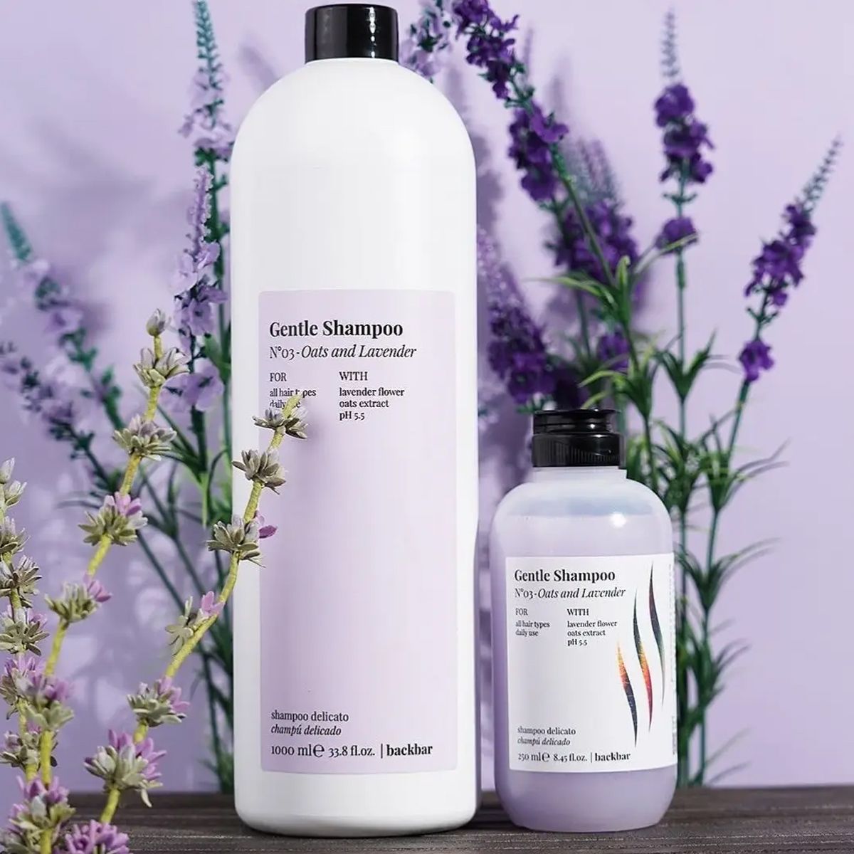 Farmavita backbar blid shampoo n°03 havre og lavendel 250ml