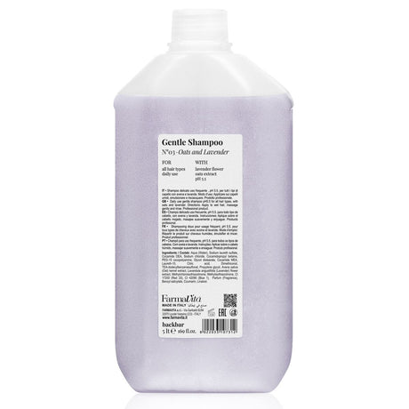Farmavita backbar blid shampoo n°03 havre og lavendel 5000ml