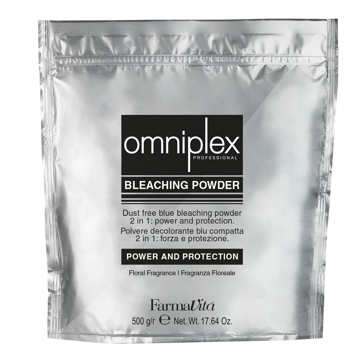 Farmavita omniplex professionel blegepulver blå 500gr