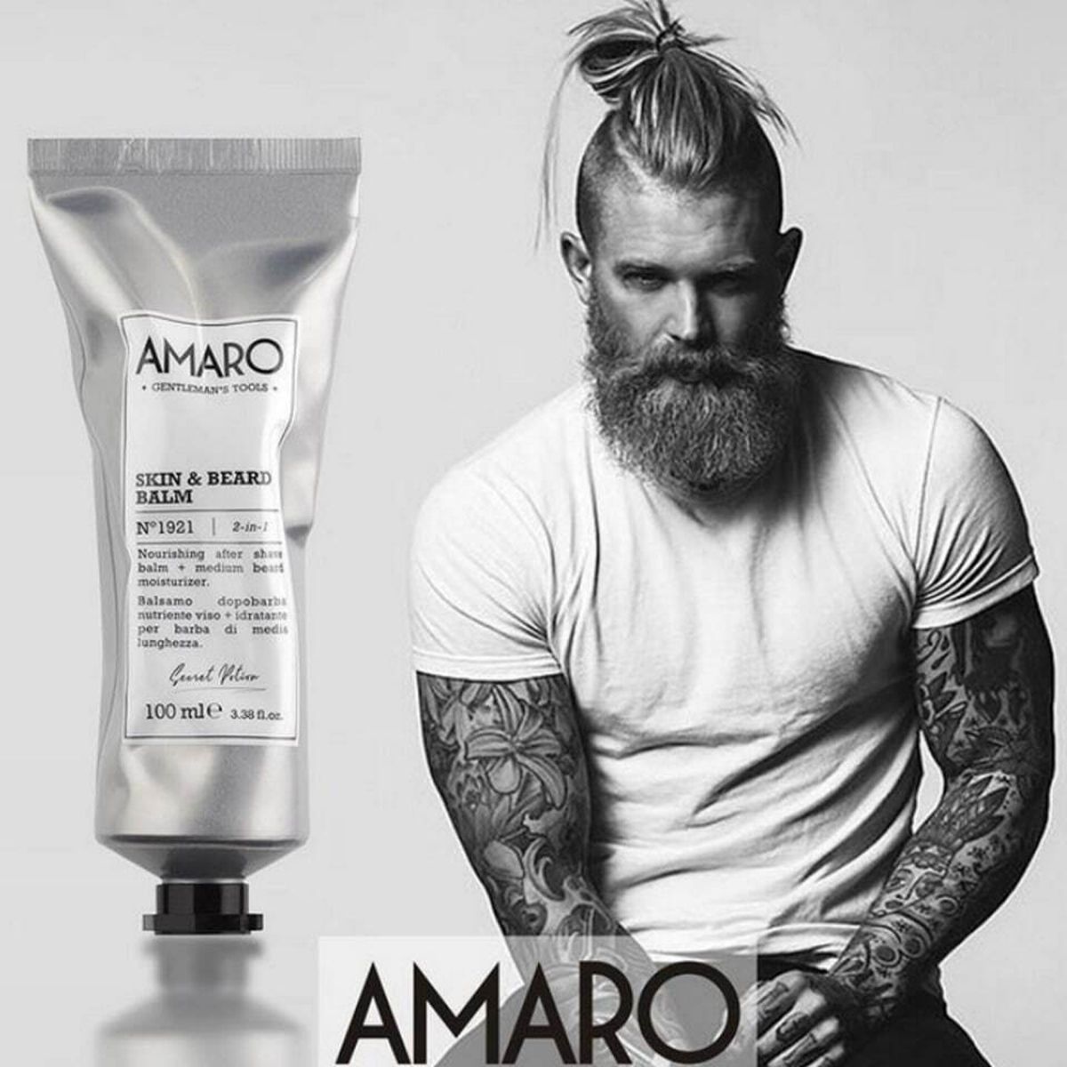 Farmavita amaro skin skægbalsam 100ml