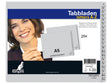 Tabs kangaro pp 120g m2 18x21 22,5cm grå 20-delt a-z 2-huls trykt