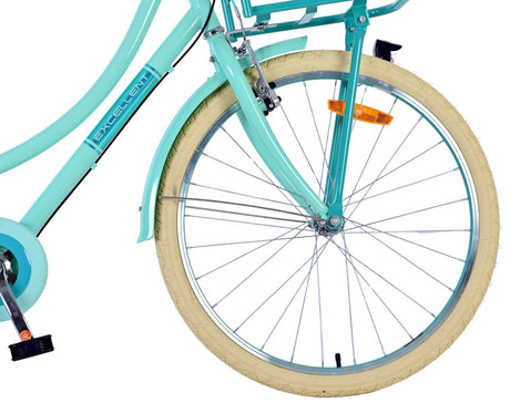 Volare Excellent børnecykel - piger - 24 tommer - grøn - 3 gear