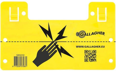 Gallagher eu waarschuwingsbordje (universeel) (1) - 075881 075881