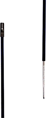 Gallagher kunststof paal 13mm 0,70m zwart (10) - 024407 024407