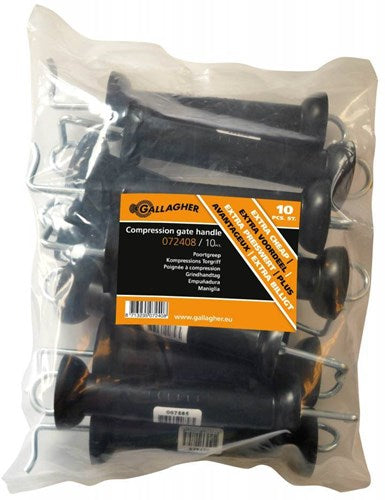 Gallagher promopack schroef-ringisolator zwart - 071074 071074