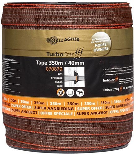 Gallagher turbostar lint 40mm terra 350m - 070879 070879