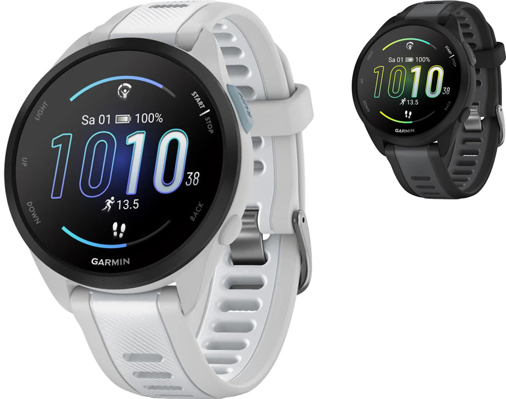 Garmin forerunner 165 39mm - GPS multisport smartwatch | sort skifergrå
