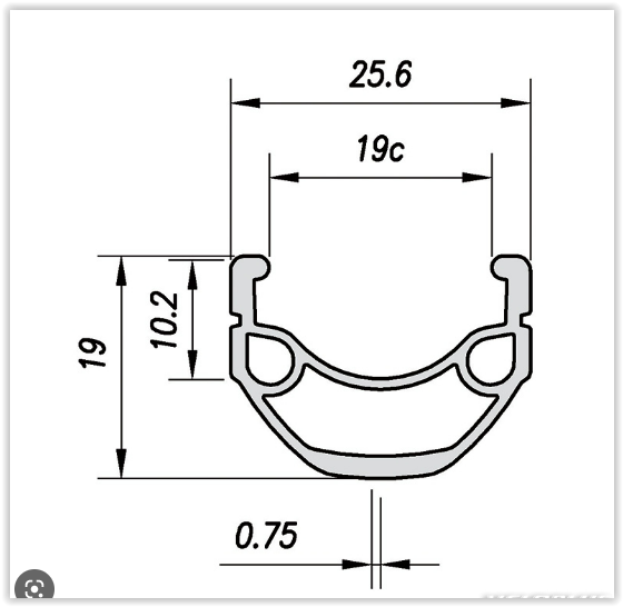Gazelle Rim 28 (622) MAC-1 36G Sort (uoplyst)