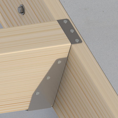 Gb balkdrager s-kl 100x250 verzinkt | 10 stuks - 17209488