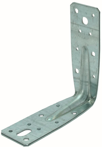 Gb hoekanker met ril 125x125 46x2.5 sendzimir verzinkt | 50 stuks - 072260050