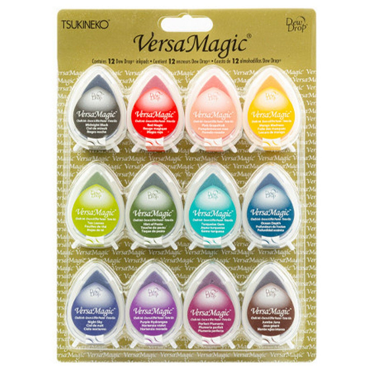 Tsukineko • versamagic dew drop ink pad happy days 12stk.