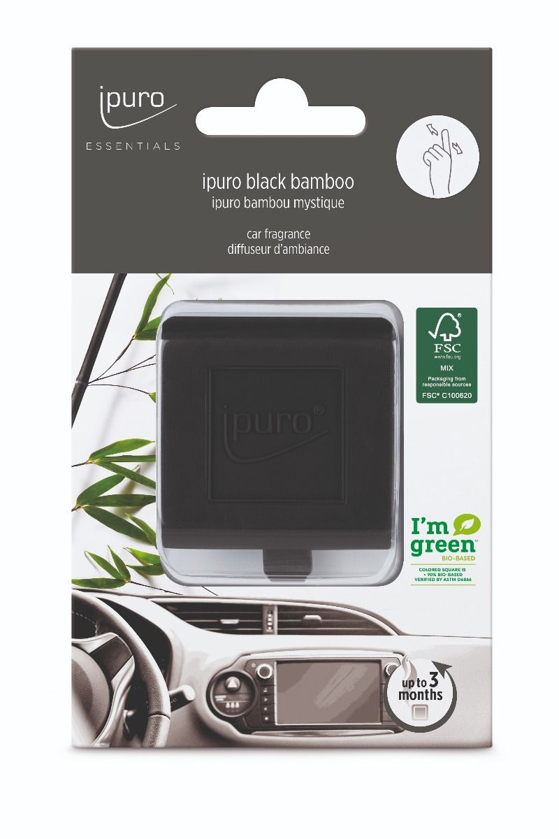 Ipuro bil linje sort bambus
