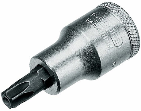 Gedore fatning 1 2 torx t20 med boring - 6192720