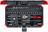 Gedore rød | r49003046 | topnøglesæt | 1 4" | 4-14 mm | 46 dele - r49003046
