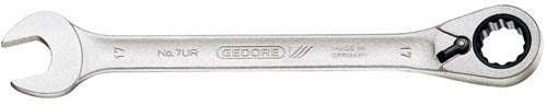Gedore ring skralde åben skruenøgle 17 mm - 2297345