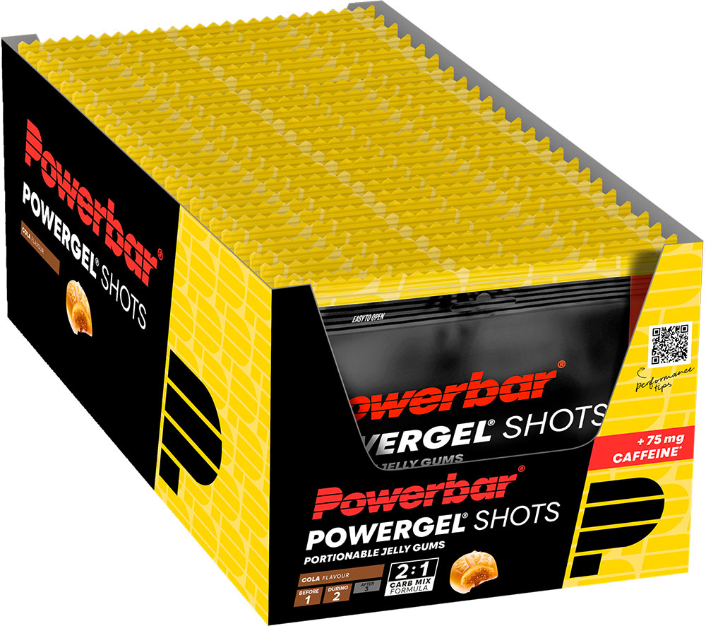 Powerbar powergel shots 24er boks