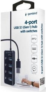 Gembird USB 3.1 hub 4 port - 9510506