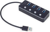 Enzo gembird USB 3.1 hub 4 port - 9510506