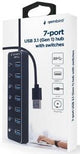 Enzo gembird USB 3.1 hub 7 port - 9510509