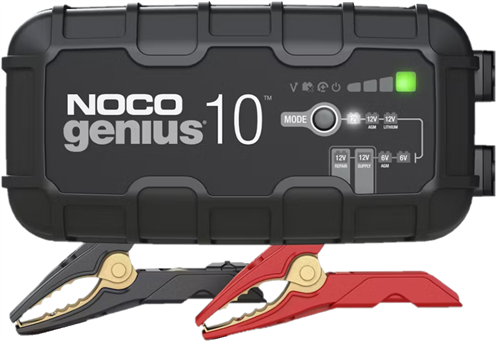 Noco Genius g10eu batterioplader – 10a – 6v 12v – kraftfuld intelligent – vedligeholdelsesoplader