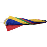 Aro husholdningsartikler strandparasol 250cm farvede strimler