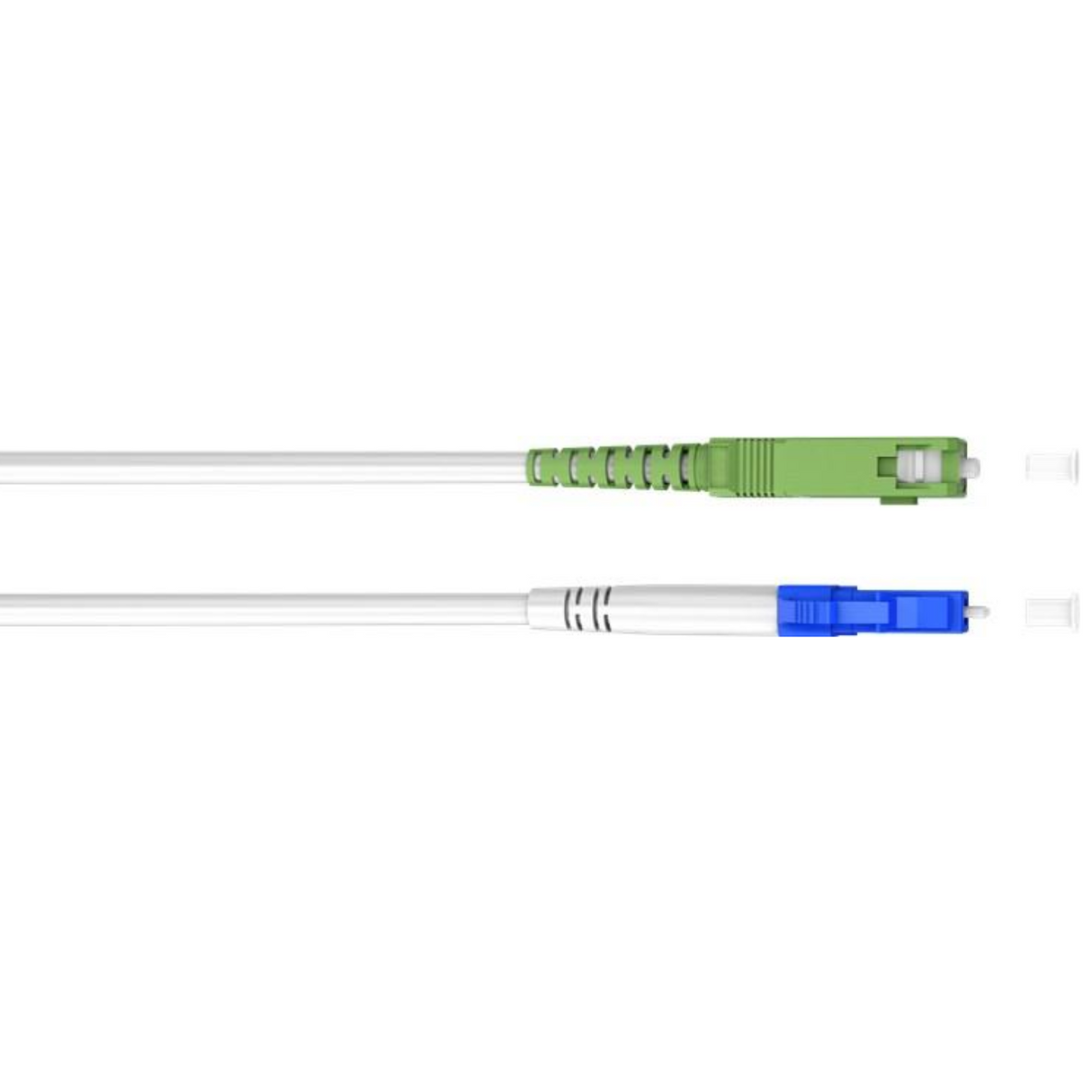 Abi fiberoptisk kabel - sc-apc - lc-upc