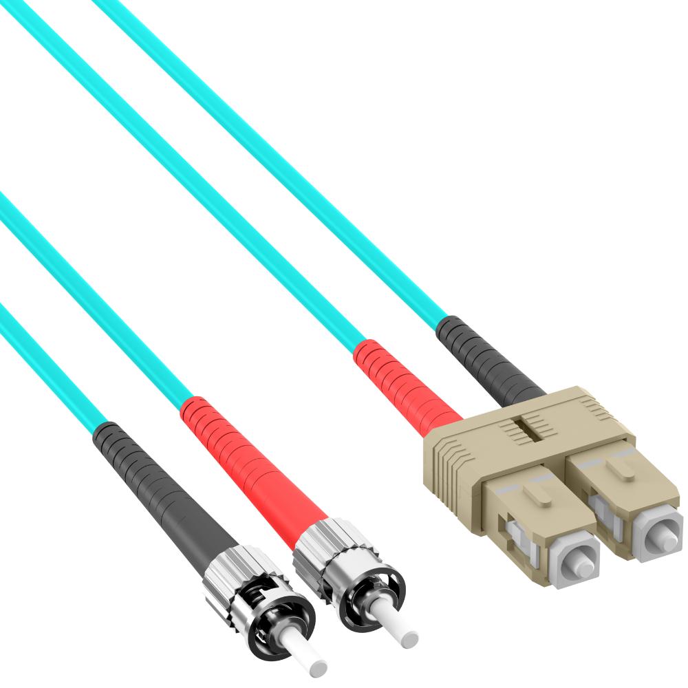 Abi fiberoptisk kabel - sc st - om3