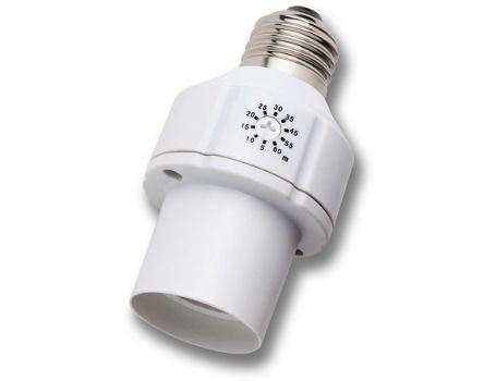 Ecosavers lampe montering med tidskontakt