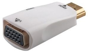 Enzo Goobay HDMI til VGA-adapter + 3,5 mm lydudgang - 9580142