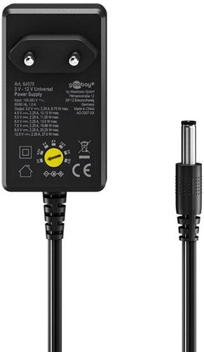 Enzo goobay strømforsyning 2250ma 27w stabiliseret - 7795516