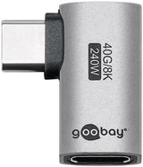 Enzo goobay usb-c adapter | mand kvinde | vandret | 90 graders adapter - 9550432