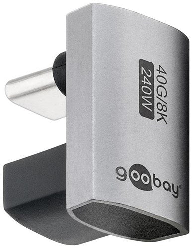 Enzo goobay usb-c adapter | mand kvinde | u form | 180 graders adapter - 9550436