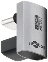 Enzo goobay usb-c adapter | mand kvinde | u form | 180 graders adapter - 9550436