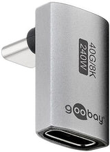 Enzo goobay usb-c adapter | mand kvinde | lodret | lang | 90 graders adapter - 9550434