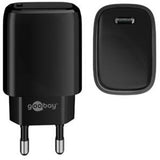 Enzo Goobay USB-C hurtigoplader 20W sort - 9550180