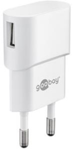 Enzo goobay USB-oplader vinklet 1a hvid - 9550110